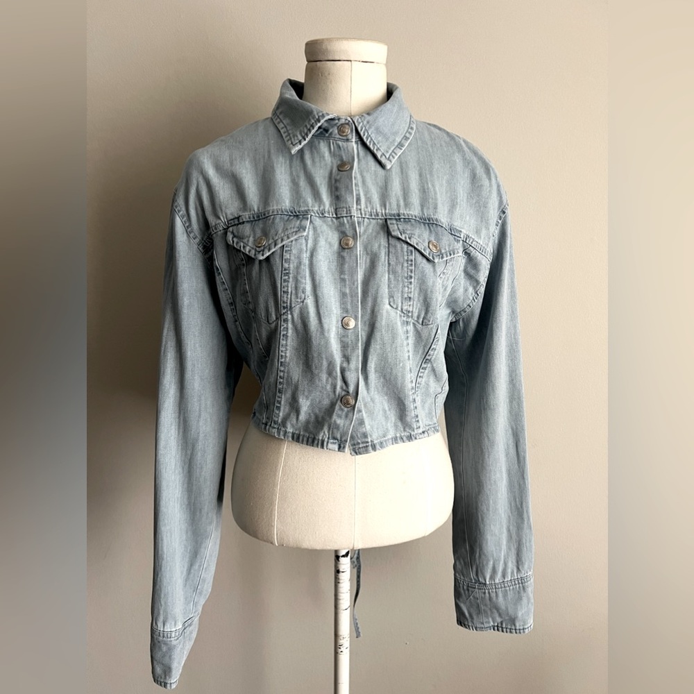 Daring Denim Top / With Tags!